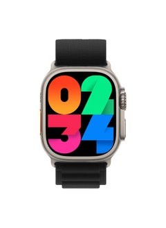 Uni S1 Smatwatch With 2.06 Inch -Amoled display  - Waterproof IP68- Black