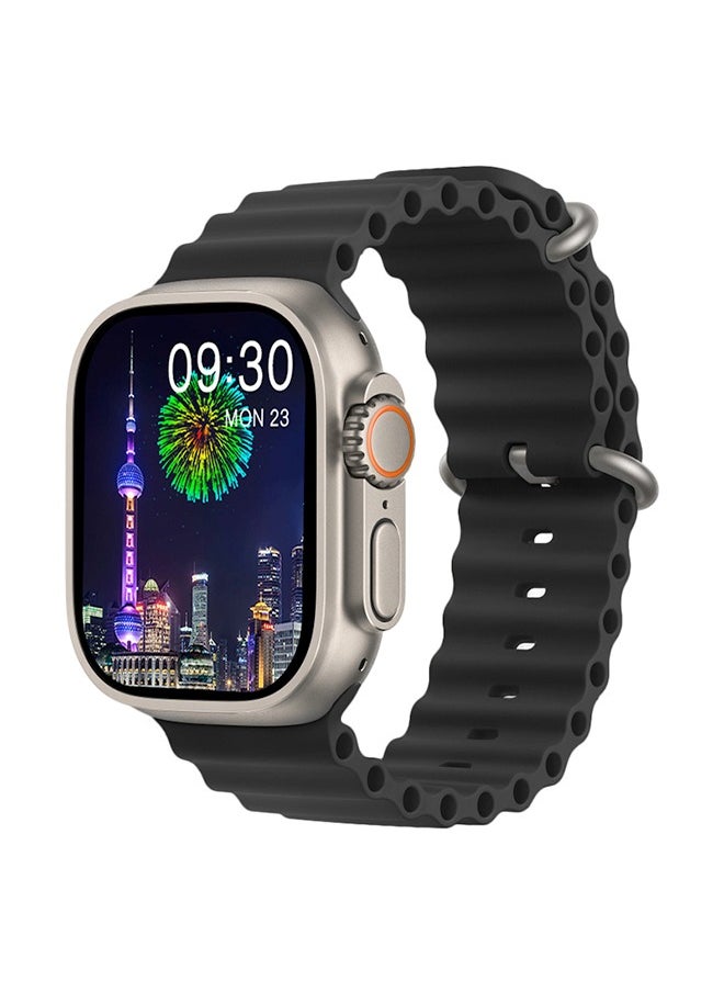 unitronics - Uni S1 Smatwatch With 2.06 Inch -Amoled display  - Waterproof IP68- Black - Image 1