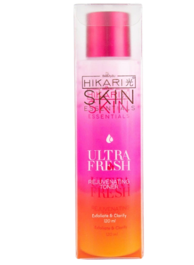 هيكاري تونر هيكاري سكين إسينشالز ألترا فريش لتجديد البشرة 120 مل