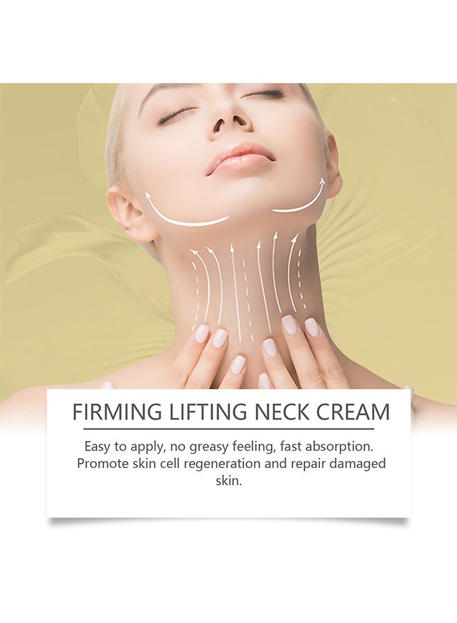 Hoygi Friming Lifting Neck Cream - Firming Neck Cream for Crepey Skin Body Care Comfort, Roller Neck Cream, Moisturizing, Tightening Lotions Cosmetic Skin Care Skin Repair for Women, 120g - Image 3