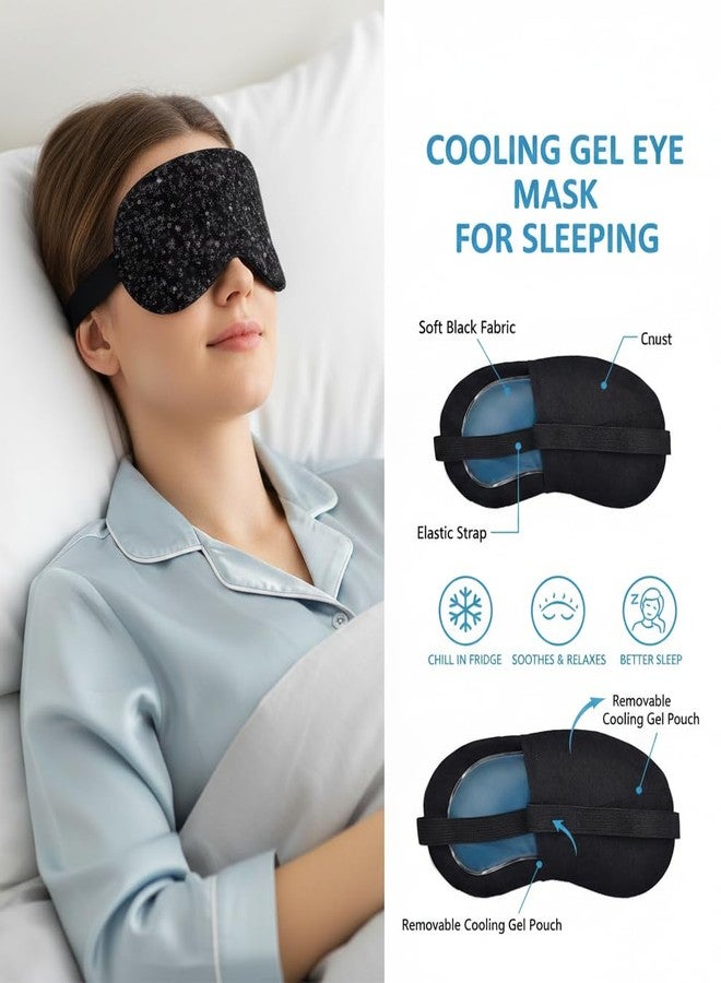 SONEEV MART 2-in-1 Soothing Eye Mask Fun Cartoon Design with Removable Gel Pack – Cold Compress Sleep Mask for Migraine Relief, Stress & Better Rest – Adjustable Elastic Strap, Ultra-Soft Comfort - Image 2