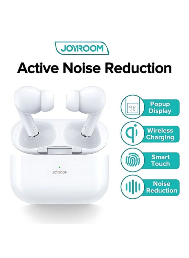 JOYROOM T03S Pro Max True Wireless Earbuds – Dual Mic Enc Noise Reduction, Bluetooth 5.3, Hd Stereo Sound, 30H Battery Life, Touch Control, Fast Charging Case white - Image 2