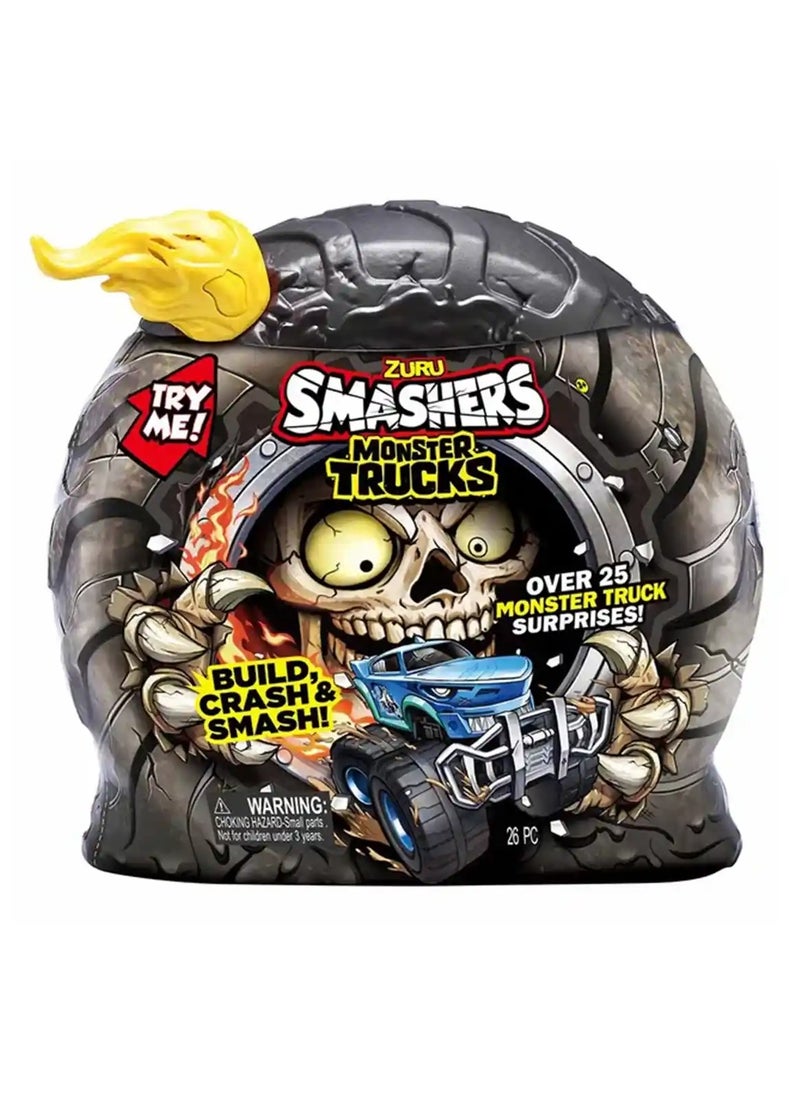 ZURU Smashers Monster Truck Surprise S1 Playset | Unbox, Smash & Discover Monster Fun Inside!  - Image 1