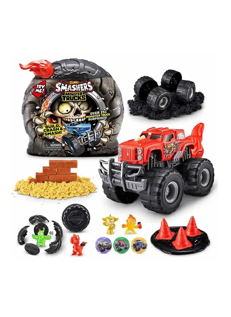ZURU Smashers Monster Truck Surprise S1 Playset | Unbox, Smash & Discover Monster Fun Inside!  - Image 3