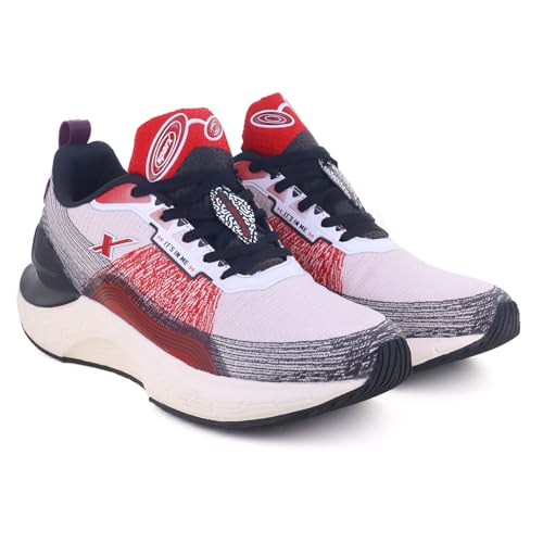SPARX Sports Shoe SM-1005 Black Red for Men - Image 2