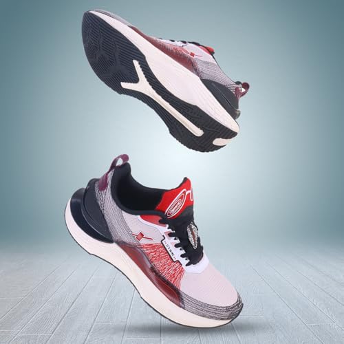 SPARX Sports Shoe SM-1005 Black Red for Men - Image 3