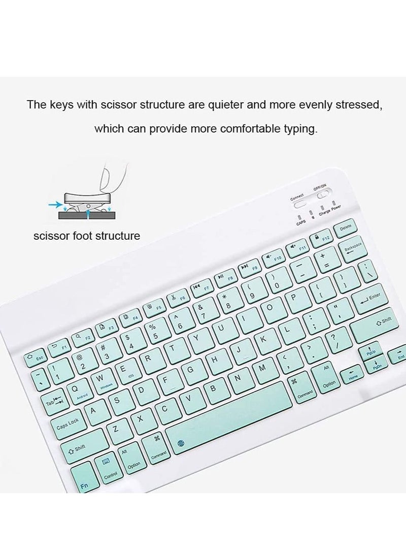 Wireless Mouse Keyboard Set for Android Windows Tablet Cell Phone iPhone iPad Pro - Image 4