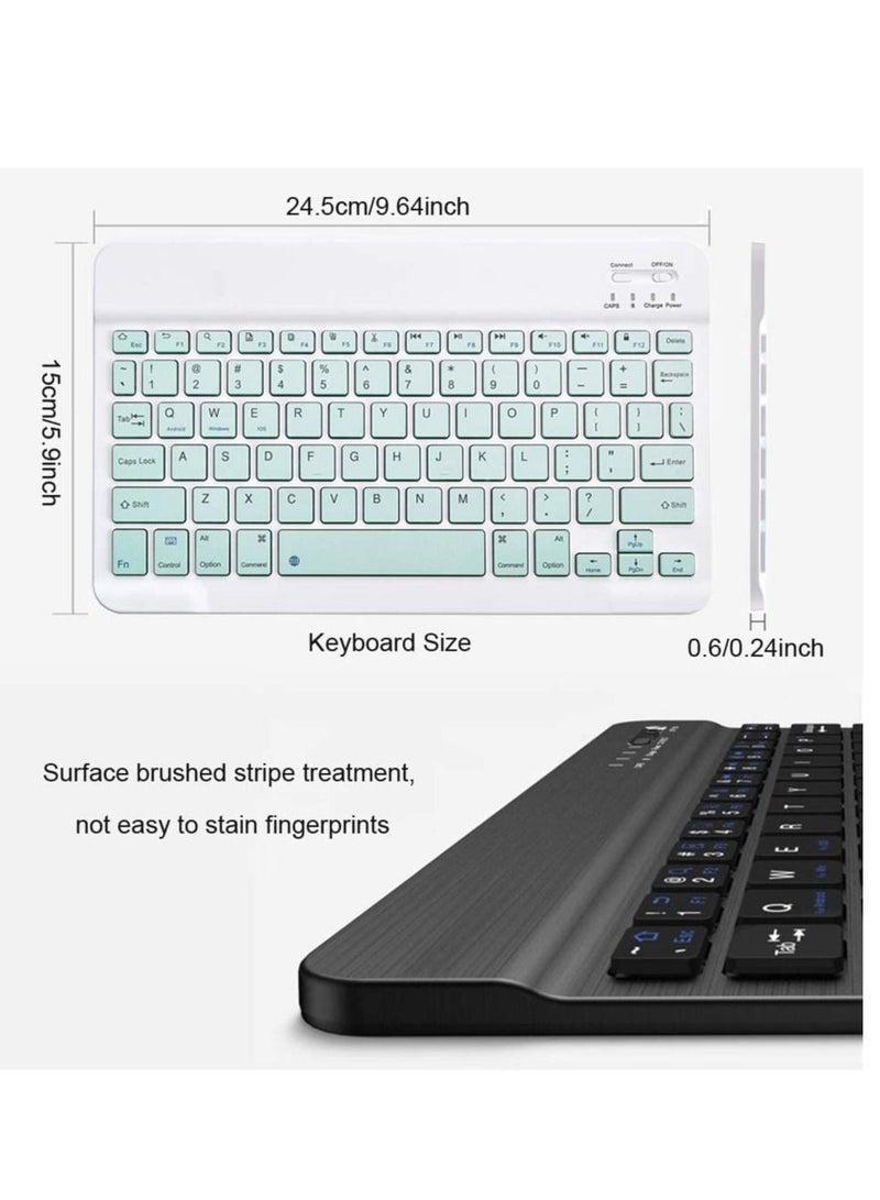 Wireless Mouse Keyboard Set for Android Windows Tablet Cell Phone iPhone iPad Pro - Image 3