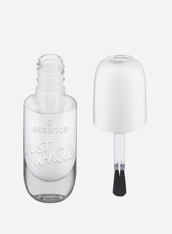 Essence Just White Gel Nail Polish 33