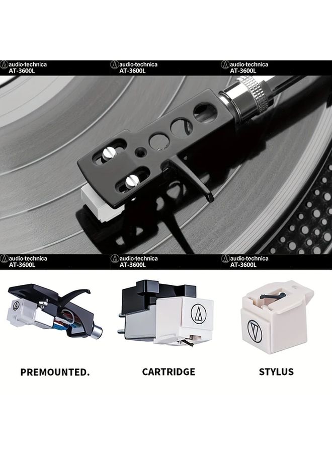 Audio Technica AT3600L Replacement Cartridge and Needle for Turntable HiFi Record Player - Image 5