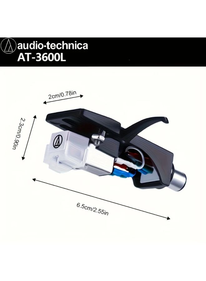Audio Technica AT3600L Replacement Cartridge and Needle for Turntable HiFi Record Player - Image 2