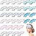 Coume Silk Sleep Mask Eye Coverings for Sleeping Smooth Soft Eye Covers Mask with Elastic Strap for Sleeping Blocking Lights Travel Relax 32 One Size - Image 1