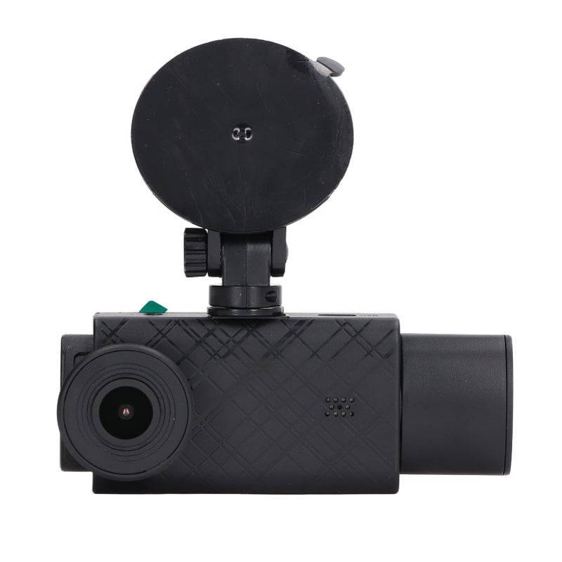 Dash Cam for Car 2 Inch HD IPS Screen 3 Lens Rotatable 1080P Loop Recording Night Vision Dashboard Camera Recorder for Driving Parking - Image 1