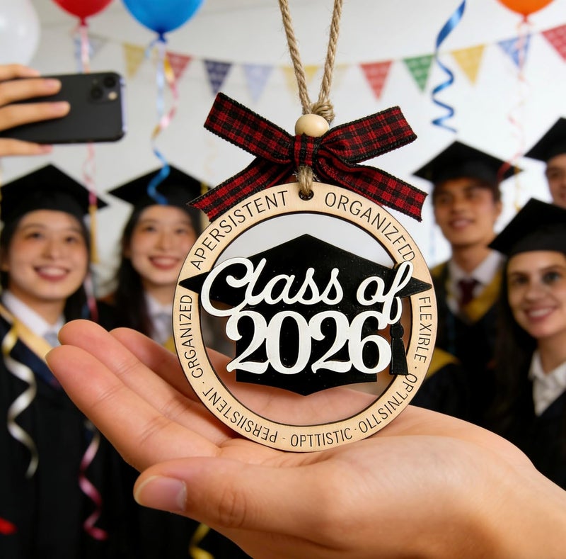 Holifada Class of 2026 Graduation Ornaments,2026 Graduation Decorations,Graduation Grad Gift for Son Daughter College Senior High School,Masters Grad Party Decor (Class of 2026) - Image 5