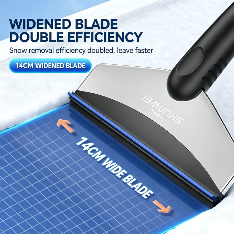 Multifunctional Car Ice Scraper Snow Brush - Image 3