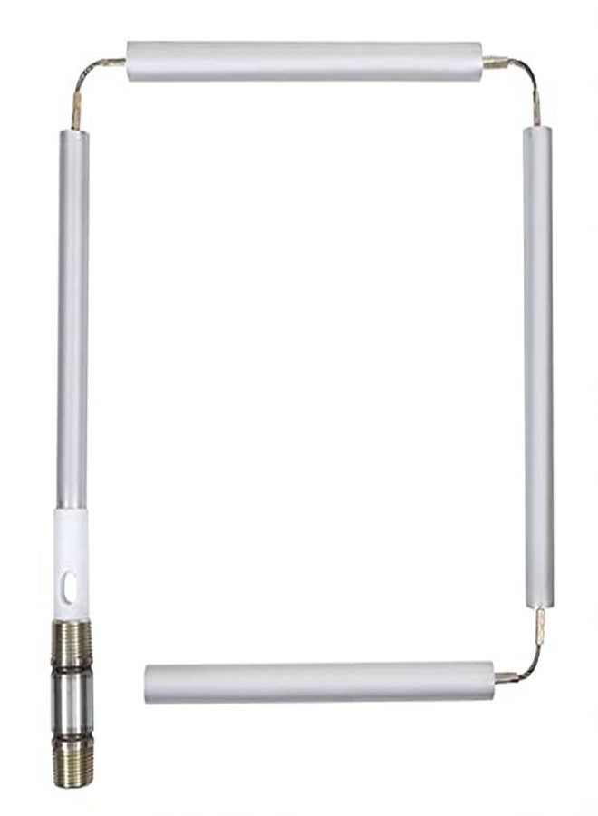 إيست مان قضيب أنود مغنيسيوم مرن من إيستمان، مقاس 42 بوصة، حلمة من الفولاذ المقاوم للصدأ NPT مقاس 3/4 × 3 بوصة، ملحق سخان مياه بلمسة نهائية من الكروم، 60286 - Image 1