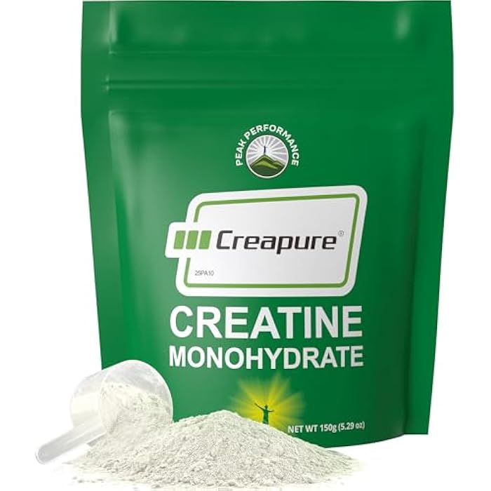 Peak Performance Creapure Creatine Monohydrate Powder. Ultra High Purity German Made Creatine with Nothing Else Added at All. Pure and Unflavored for Men & Women. Zero Bloating, No Sugar, Vegan Friendly Supplement - Image 1