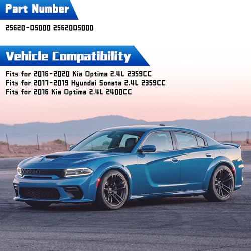 Kessocco Transmission Oil Fluid Cooler Warmer 25620-D5000 25620D5000 Transmission Oil Cooler Warmer Replacement for 2016-2020 Optima 2.4L 2017-2019 Sonata 2.4L - Image 2