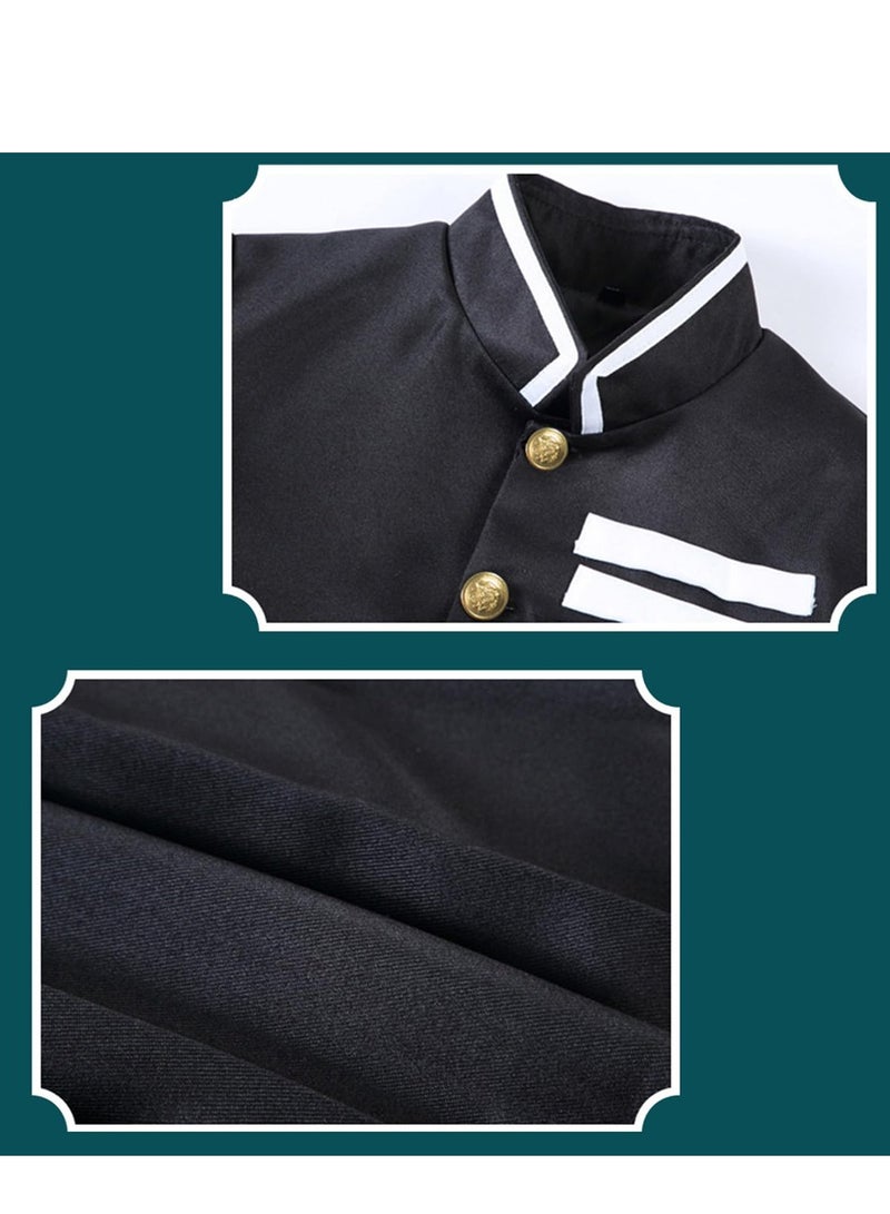 Loquat Kids Muichiro Cosplay Costume for Boys Muichiro Tokito Uniform Kimetsu no Yaiba Outfit - Image 5