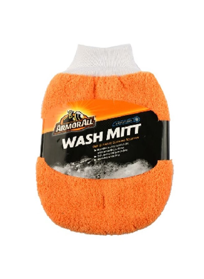 قفاز غسيل من الألياف الدقيقة برتقالي 17614