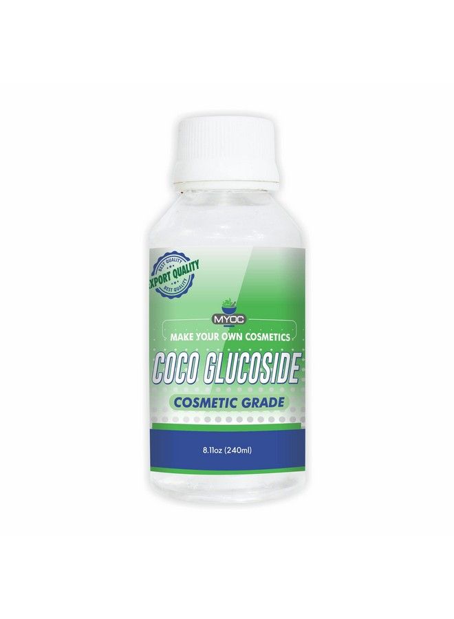 Myoc Cocoglucoside Natural Surfactant For Skin Shampoo Body Wash Shower Gel Coco Glucoside Bulk 8.11 Oz/240 Ml - Image 2