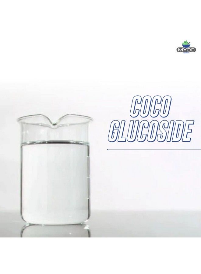 Myoc Cocoglucoside Natural Surfactant For Skin Shampoo Body Wash Shower Gel Coco Glucoside Bulk 8.11 Oz/240 Ml - Image 4