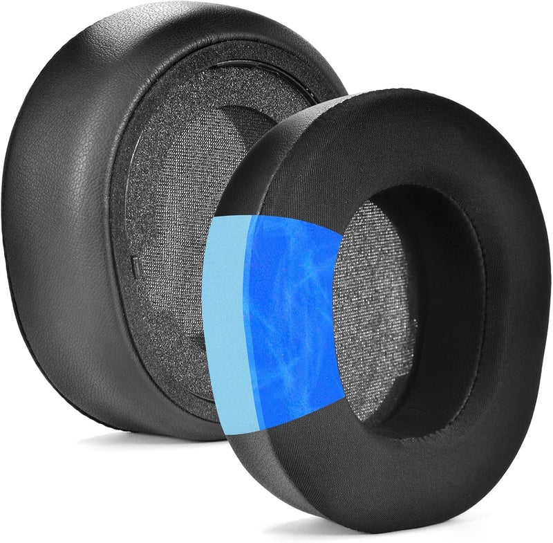 defean Nova Pro Wireless Earpads - Replacement Ear Cushion Ear Pads Compatible with Steelseries Arctis Nova Pro Wireless Headphones (Black Cooling Gel) - Image 1