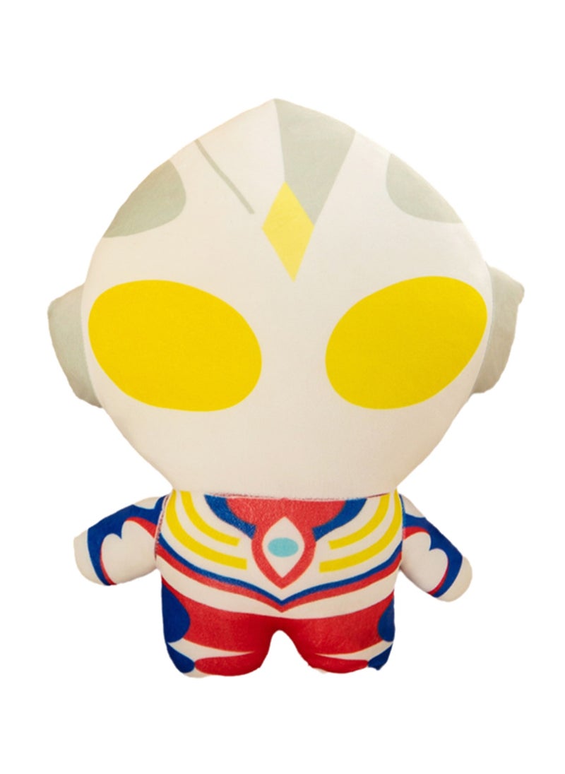 Generic - 45 CM Cartoon Q version Ultraman Plush Toy Soft Stuffed Cute Doll For Girls And Boys All Ages Gift - Image 1