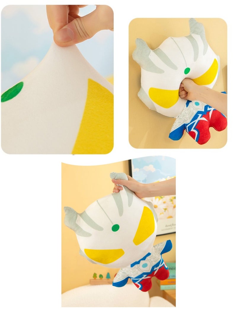 Generic - 45 CM Cartoon Q version Ultraman Plush Toy Soft Stuffed Cute Doll For Girls And Boys All Ages Gift - Image 1