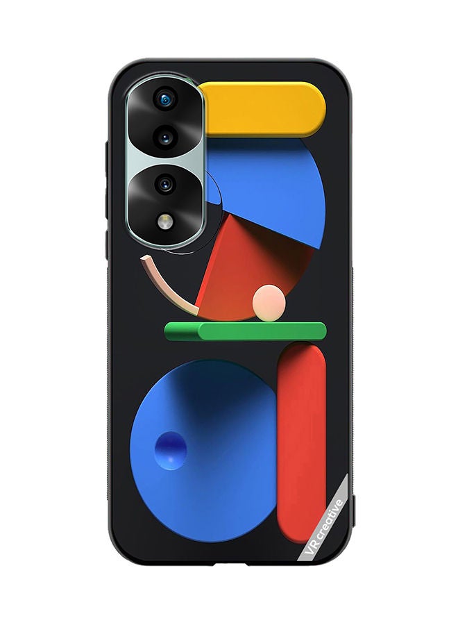 VR CREATIVE Protective Case Cover For Honor 70 Pro Art Of Life Abstract Design Multicolour - Image 1