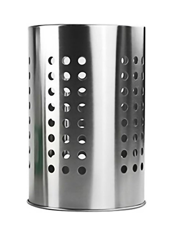 NIBEMINENT Chopsticks Utensil Holder Silver - Image 1
