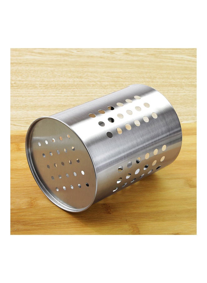 NIBEMINENT Chopsticks Utensil Holder Silver - Image 4