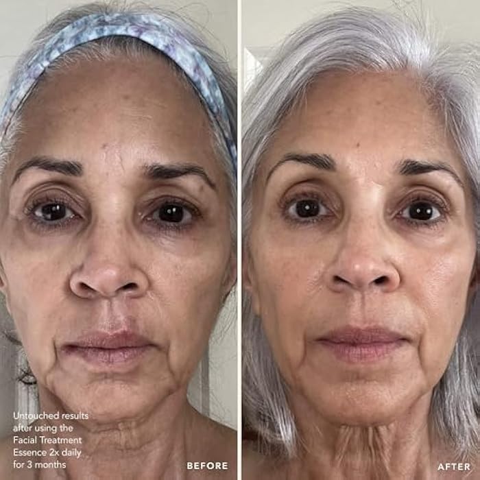 SK-II Glow Up Duo Anti-Aging Skin Care Set - Includes Facial Treatment Essence Skincare & 3 Hydrating Face Masks - Targets the Appearance of Fine Lines, Sun Spots & Dull Skin (4 Count) - Image 4