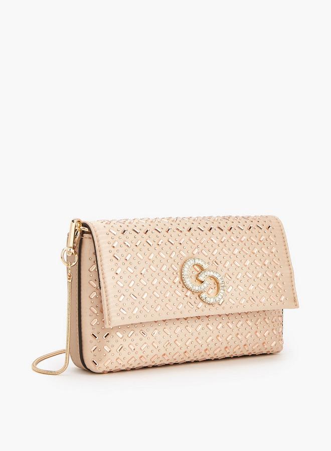 سيليست حقيبة كروس بودي مزينة بحزام سلسلة - Image 3