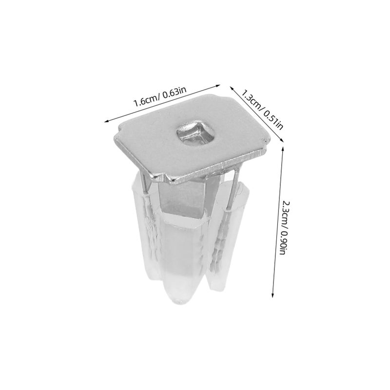 20Pcs Black Car Vent Clips With Fragrance Pads For Air Freshener Replacement - Image 3