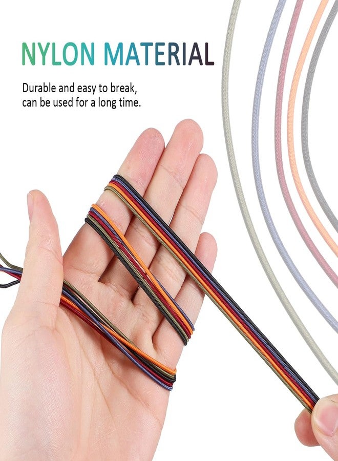 SHINEOFI 5Pcs Elastic Band for Travelers Notebook Stretchy Nylon Strap for Journal and Scrapbook Accessories Sturdy Elastic Cover Wraps for Travel Planners and Binders - Image 3