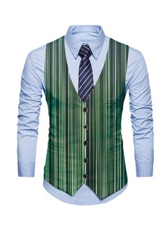 KUYING New Fashionable Personalized Printed Men's Suit Vest  - Image 1
