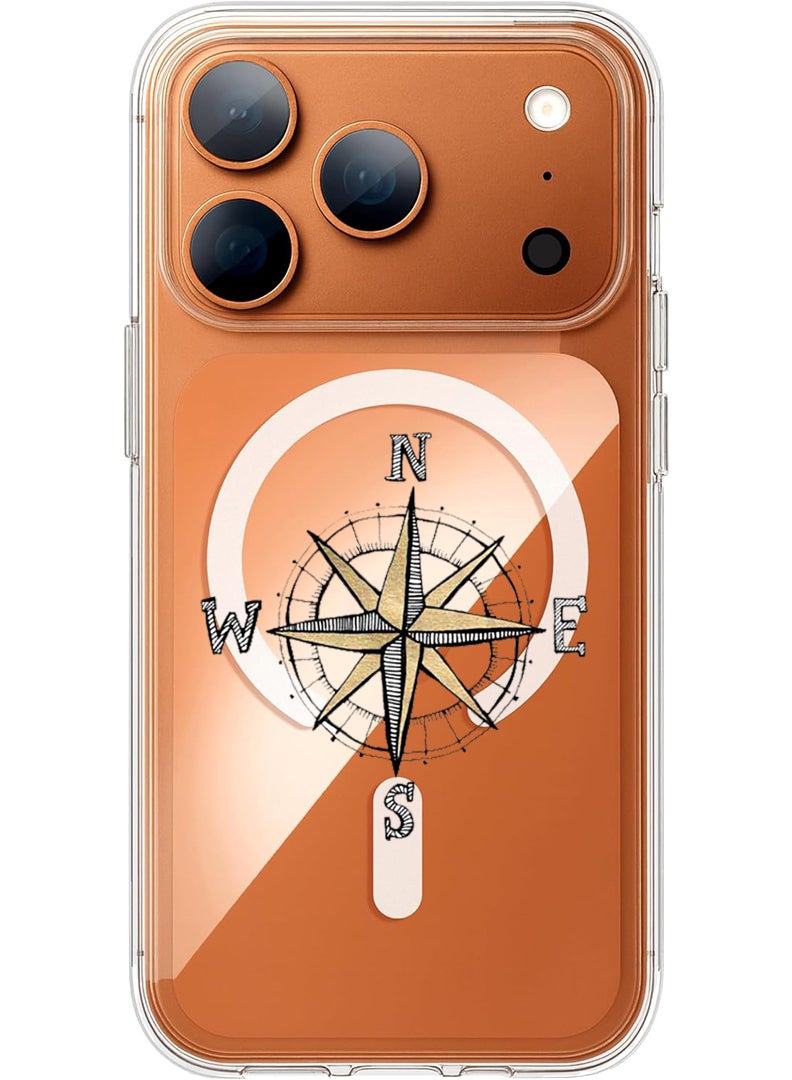 Theodor Magnetic Case for Apple iPhone 17 Pro Compatible with MagSafe Wireless Charging, Shockproof Phone Bumper Cover - Console - Image 1