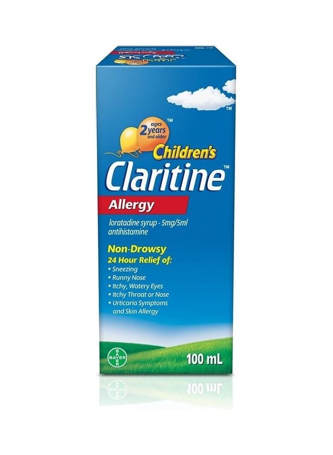 Claritine 5 MG 5 ML Syrup 100 ML - Image 1