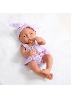 xozgdovg Reborn Baby Doll - 40cm Soft Vinyl Bath Toy 
