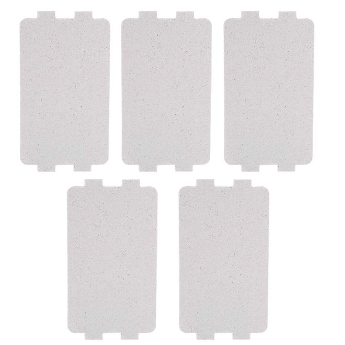 5PCS WAVEGUIDE COVER UNIVERSAL MICROWAVE OVEN MICA PLATE SHEET REPAIRING PARTS FOR HOME KITCHEN OFFICE RESTAURANT MICROWAVE REPLACEMENT ACCESSORY