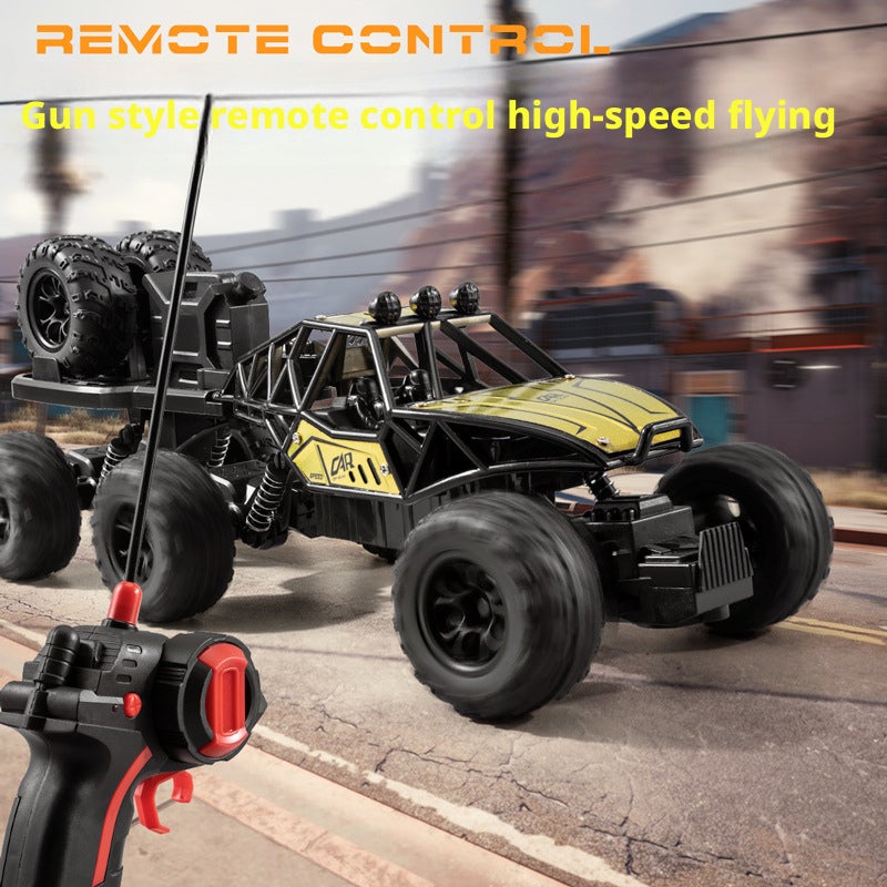 سيارة تحكم عن بعد 4WD/6WD للتسلق، كبيرة، هيكل من الألومنيوم، للطرق الوعرة للأولاد - Image 1