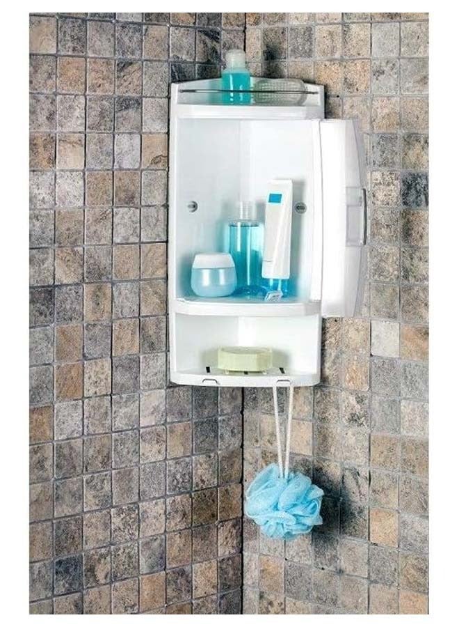 Cady One Wall Mounted Multifunctional Bathroom Storage Shelf - Image 1