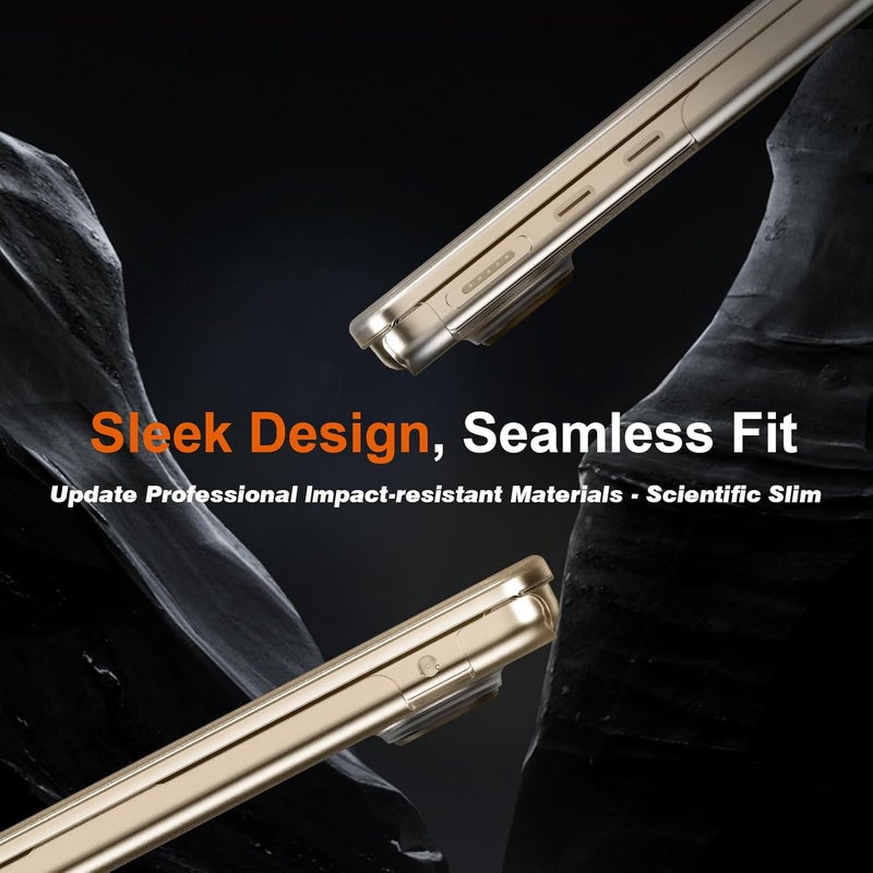 Eoocoo غطاء EooCoo متوافق مع MacBook Air 15/15.3 بوصة 2025 2024 2023 M4 M3 M2 A3241 A3114 A2941، [فائق النحافة غير مرئي]، غلاف صلب واقي غير لامع شفاف، [ملمس أصلي] - شفاف نجمي - Image 3