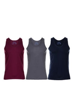 Bundle Of Three Slevless 100% Cotton