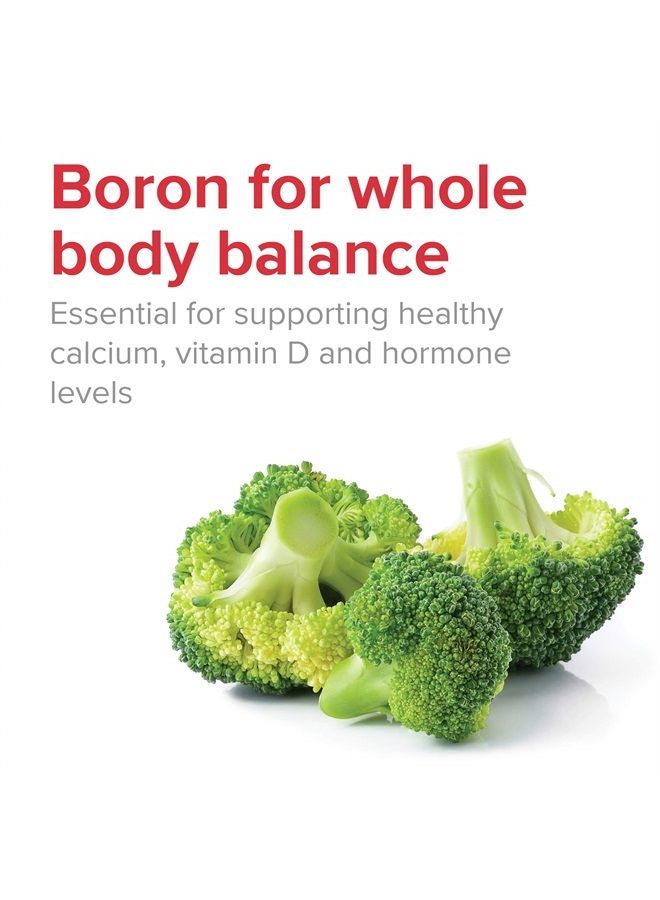 Vibrant Health , Super Natural Boron, Vegetarian Support for Joint and Bone Health, 60 Capsules - Image 3