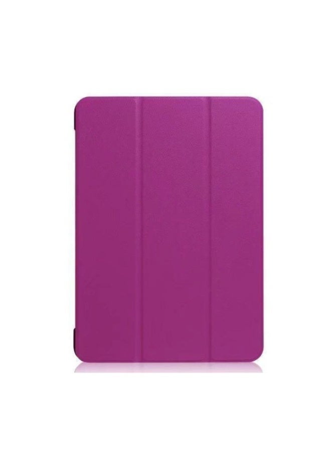 بيوينتي حافظة حماية لجهاز آيباد 10 ثلاثية الطي جلدية باللون الأرجواني