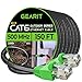 GearIT GearIT Cat6 Outdoor Ethernet Cable (150 Feet) CCA Copper Clad, Waterproof, Direct Burial, In-Ground, UV Jacket, POE,  - Image 2
