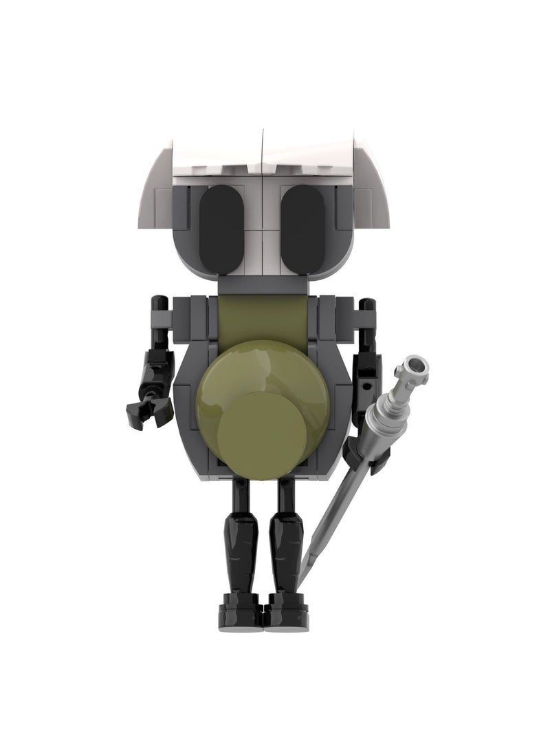 عام **طقم 9 شخصيات بناء مستوحاة من هولواي نايت - دمى مصغرة قابلة للتجميع، مثالية للمعجبين والعرض** - Image 4