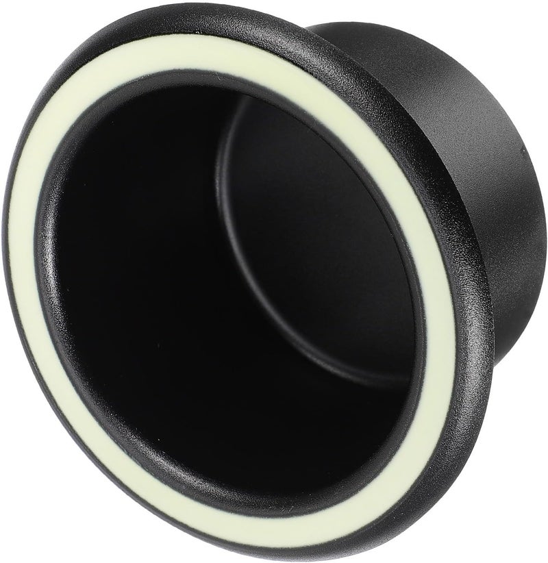 Car Cup Holder Insert Recessed Stainless Steel Anti-Spill Drink Holder for Rv Sofa Couch Replacement, Night Glow Black, Compact Size for Travel and Vehicle Use - Image 1